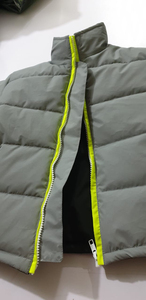 เสื้อกันลมแบบหนาสำหรับผู้ชายเสื้อกันลมมีฮู้ดให้ความอบอุ่นเสื้อแจ็กเก็ตขนเป็ดหนาแบบสั่งทำได้กันน้ำและมีซิปปิด - Product Image 2