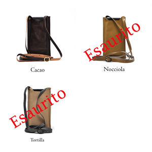 Étui de téléphone en cuir intégral avec bandoulière réglable - Tant que les stocks dureront - Product Image 2