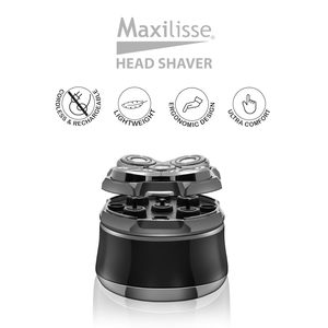 Afeitadora Eléctrica Recargable para Hombre, Cabezales Rotatorios Flotantes, Cuchillas de Acero Inoxidable, Lavable, Mini Afeitadora Eléctrica de Repuesto - Product Image 6