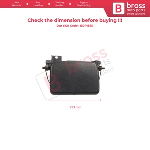 BDP1565 Bouton d'ouverture du boîtier à gants noir pour Logan MK1 LS KS 2004-2008 pré-lifting 4/5 portes 6001548684 - Product Image 6