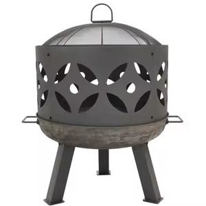 Foso de Fuego Negro de último diseño con pantalla de chispa, accesorio de jardín de alta venta para el hogar, Hotel, uso de decoración de chimenea al aire libre - Product Image 5