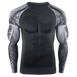 Rashguard CABRA WEAR BJJ para Hombre, Ecológico, Spandex/Poliéster |   Camiseta de Entrenamiento de MMA Transpirable de Manga Larga |   Tela que Absorbe la Humedad - Product Image 6