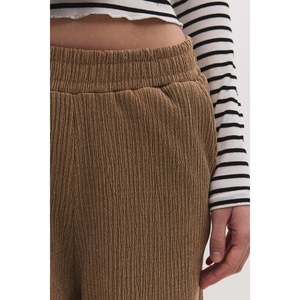 Pantalones Casuales Texturizados para Mujer, Transpirables, Tejidos, de Cintura Alta, Pierna Ancha, Cierre Elástico, Talla XS, Estampado de Colores para Verano - Product Image 4