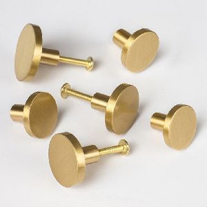 Meilleure qualité en laiton massif armoire tirer bouton polyvalent meubles poignée boutons pour armoires de cuisine armoires tiroirs - Product Image 2