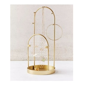 Collier/boucles d'oreilles en métal de haute qualité, nouveau Design, support de bijoux suspendu pour vente chaude - Product Image 6