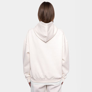Sudadera con Capucha de Invierno para Mujer, Talla Grande, de Alta Calidad, con Cierre, Bolsillo Tipo Canguro, Estilo Urbano, de Algodón Suave - Product Image 2