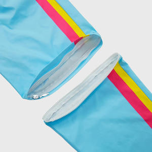 Nueva llegada de los hombres de invierno chándal hecho a medida de los fabricantes de talla grande con cremallera de poliéster de nailon de dos piezas cortavientos - Product Image 6