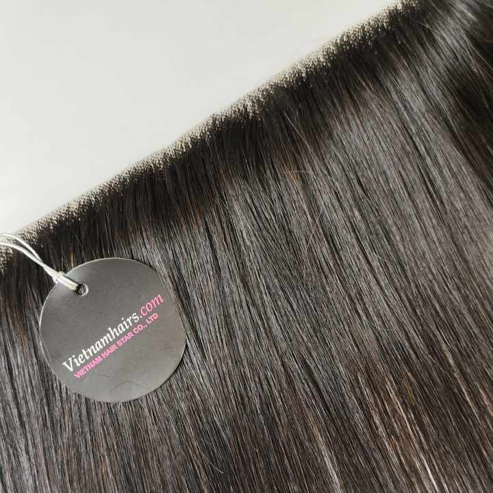 Wholesale Various Colors 8-30 Inches Full Cuticle Human Hair Weft High Quality Vietnamese Extensions Many Lengths