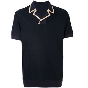 Premium grande taille hommes polos à la mode tenue décontracté respirant coton polos avec logo en gros Styles à la mode - Product Image 4