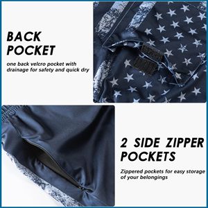 Mens <b>Swim</b> <b>Shorts</b> Stretch Custom Designer 4 Way Stretch Swimming Board <b>Shorts</b> Bathing Suit Swimwear <b>Swim</b> Trunks <b>With</b> <b>Liner</b> - Product Image 3