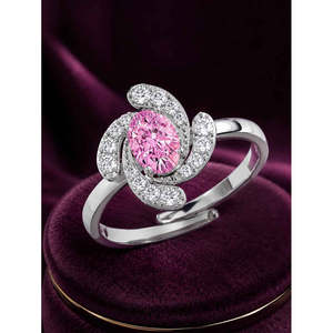 Anillos de Plata de Ley 925 de Primera Calidad para Mujer, Chapados en Rodio con Diamantes de Corte Princesa Ovalados, Joyería Fina, Tipo Anillo para Hombre - Product Image 2