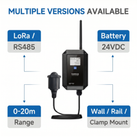Produsen LoRa RS485 Radar Level Transmitter Tipe Terpisah IP67 0-20m Sensor Level Cairan untuk Irigasi Cerdas Pertanian