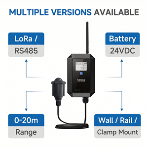 Transmisor <span class=keywords><strong>de</strong></span> Nivel por Radar LoRa RS485 Tipo Dividido IP67 0-20m Sensor <span class=keywords><strong>de</strong></span> Nivel <span class=keywords><strong>de</strong></span> Líquido para Riego Inteligente y Agricultura - Product Image 5