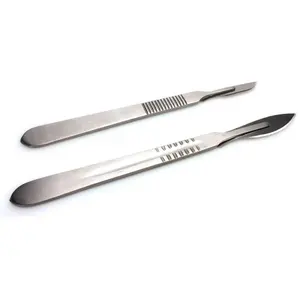 Micro Blades Round Scalpel Handles Stainless Steel <b>Dental</b> Titanium Surgical Scalpel Handle Medical <b>Equipment</b> - Product Image 1