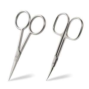 Ciseaux à ongles professionnels les plus vendus avec pince à cuticules à pointe incurvée russe pour instruments chirurgicaux de manucure - Product Image 4