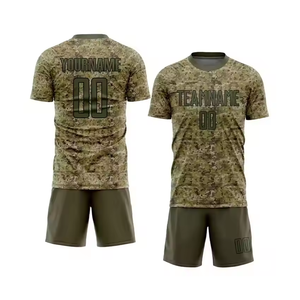 Kit de club de fútbol, camiseta personalizada y conjunto de pantalones cortos, impresión por sublimación, OEM disponible - Product Image 2