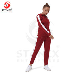 Venta al por mayor Tech Fleece Chándal para Mujeres Colorblock Otoño Deporte Cremallera para Invierno Adultos Conjuntos - Product Image 2