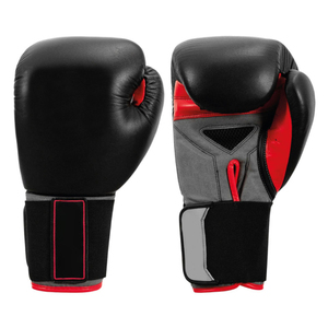Guantes de boxeo Logotipo personalizado Pakistán Hecho Guantes de boxeo de cuero genuino Precio razonable Servicio OEM/ODM - Product Image 1