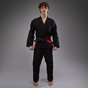 Calidad Premium 450Gsm Delgado Elástico Peso ultraligero Negro Karathe Uniforme Competición Venume Gi para adultos Gi Bjj Gi - Product Image 1