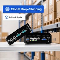 Mini PC Terintegrasi untuk Integrasi Peralatan Industri, Komputer Industri untuk Proyek Kontrol Mesin