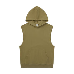 Fabricant personnalisé de haute qualité respirant léger séchage rapide polyester/coton Fitness Gym Muscle Ras du cou coupe régulière - Product Image 5