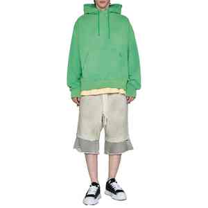 Sudadera con capucha cómoda para hombre 100% algodón manga larga forro polar OEM ODM logotipo personalizado proveedor de ropa de calle - Product Image 5