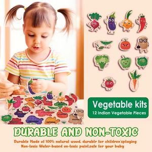 Casse-tête 3D personnalisé personnalisé 100 500 1000 2000 pièces Casse-tête de légumes pour adultes enfants jouet éducatif Casse-tête usine OEM - Product Image 2