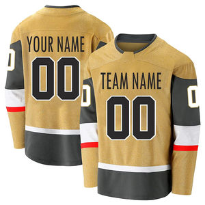 2025 maillot de hockey réversible personnalisé nouveau design uniforme d'équipe de sublimation OEM ODM vente en gros de vêtements vêtements de hockey sur glace - Product Image 6