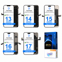 Écran OLED souple avec affichage de messages sans erreur pour iPhone 13 14 15 16 17 Pro Max – Écran OLED souple diagnosticable pour iPhone