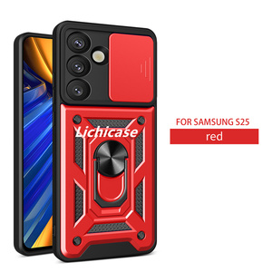 Lichicase เคสฝาปิดเลนส์แบบเลื่อนได้กันแรงโน้มถ่วง, เคสโทรศัพท์ขาตั้งสำหรับ <span class=keywords><strong>Samsung</strong></span> S26 PLUS เคสหุ้มเกราะ - Product Image 4