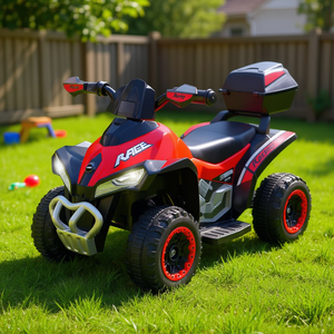 ESPIDKO Moto électrique rouge 8,4 V 4,5 Ah au lithium, quad pour enfants, 79 cm, 42897 - Product Image 3