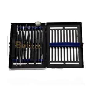 ชุดเครื่องมือทันตกรรมปริทันต์สีดำเคลือบแบบพรีเมี่ยม - Product Image 1