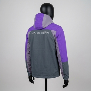 <b>men</b> purple gray hooded <b>jacket</b> <b>utility</b> <b>jacket</b> multi pocket <b>jacket</b> outdoor <b>jacket</b> workwear <b>jacket</b> lightweight <b>jacket</b> zip up <b>jacket</b> - Product Image 4