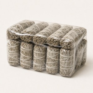 Varitas de Salvia del Desierto al por Mayor |   Paquetes múltiples de 6 pulgadas listos para la venta al por menor |   Alternativa de Salvia Blanca de Marca Privada |   Stock de EE. UU. - Product Image 1