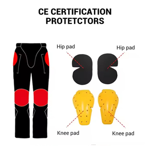 Pantalones Vaqueros de Motociclista para Hombre, Modelo D-Ride Moto DRM-160645, de Poliéster/Algodón, con Protección Certificada CE, Paneles Elásticos de Seguridad Laboral, Cómodos - Product Image 2