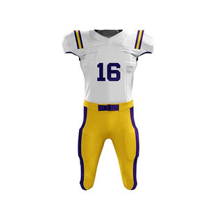 Nuevo Uniforme de Fútbol Americano Personalizado para Adultos, de la Más Alta Calidad, Superventas, Haz el Tuyo Propio, 100% Poliéster de Secado Rápido, Llegada en 2025 - Product Image 2