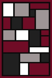 Alfombra Turca de Poliéster Shaggy Adiva, Tejida en Jacquard, Hecha a Máquina, de Pelo Alto, Reversible, para Sala de Estar, Dormitorio, Acolchada - Product Image 2