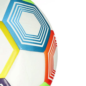 Ballon de football professionnel de qualité supérieure, 32 panneaux, en cuir PU léger, taille 5, cousu à la machine, pour entraînement, fabriqué au Pakistan - Product Image 5
