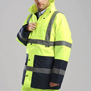Vêtements de travail Vestes pour hommes Vestes de travail en plein air Multi-poches Vêtements de sécurité pour le travail Vestes pour hommes - Product Image 2
