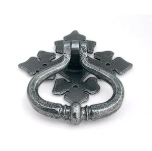 Poignée de porte en cuivre antique pour la décoration de la porte d'entrée, forme unique pour la décoration de la maison, des hôtels, des villas, poignée de porte - Product Image 2