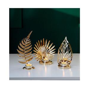 Handmade gold color brass <b>candle</b> holder superior quality table top <b>candle</b> holder for home decor accessories - Product Image 2