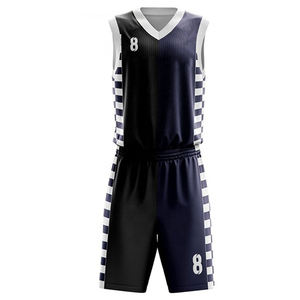 Conjunto de Uniforme de Baloncesto de Alto Rendimiento, Sin Mangas, con Estampado Digital, Ropa de Equipo - Product Image 6