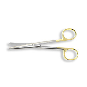 กรรไกรผ่าตัด TC ด้วยมือพร้อมปลายทังสเตนคาร์ไบด์-ตรงและโค้งคม/ทื่อสำหรับไอริส/หมากฝรั่ง/เย็บใช้ - Product Image 6