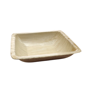 Elegante cuenco cuadrado de 3 pulgadas para servir hojas de palma Areca, cuenco desechable para canapés para catering y uso en restaurante para aperitivos - Product Image 2