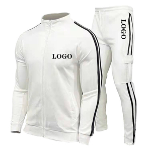 2025 conjuntos deportivos de gimnasio para hombre, chándal personalizado, pantalones de chándal, sudaderas con capucha lisas de alta calidad, conjunto de Fitness con logotipo personalizado, chándal para hombre - Product Image 1