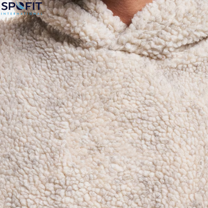 Vente en gros de sweats à capuche en molleton 100% coton, doux et moelleux, pour l'hiver, avec poche brodée personnalisée, teinture unie, poids lourd, streetwear, surdimensionné, pour hommes - Product Image 4