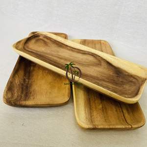 VENTE CHAUDE ASSIETTES EN BOIS SAMAN/ASSIETTES DE CUISINE SAMAN PLATS EN BOIS FABRIQUÉS AU VIETNAM ASSIETTES - Product Image 3