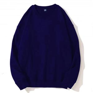 Sweat à capuche épais de couleur unie imprimé logo hommes et femmes OVERSIZE pull ample col rond printemps et automne manches longues - Product Image 6