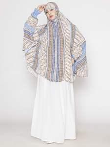 Hijab Dupatta de Rayón con Estampado Floral para Mujer, Manga Larga, Ligero, Transpirable, Personalizado, para Oración, Talla XS, Más Vendido - Product Image 6