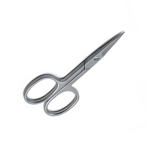 Tijeras para uñas para el cuidado de la manicura hechas a medida flecha puntiaguda 4 "tijera para cutículas de uñas de acero inoxidable para la belleza con embalaje personalizado - Product Image 1